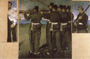 The Execution of Emperor Maximilian, Edouard Manet